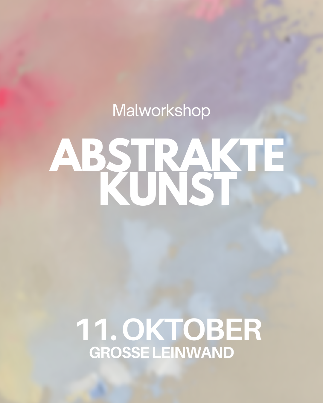 Mal-Workshop XL 11. Oktober 2026