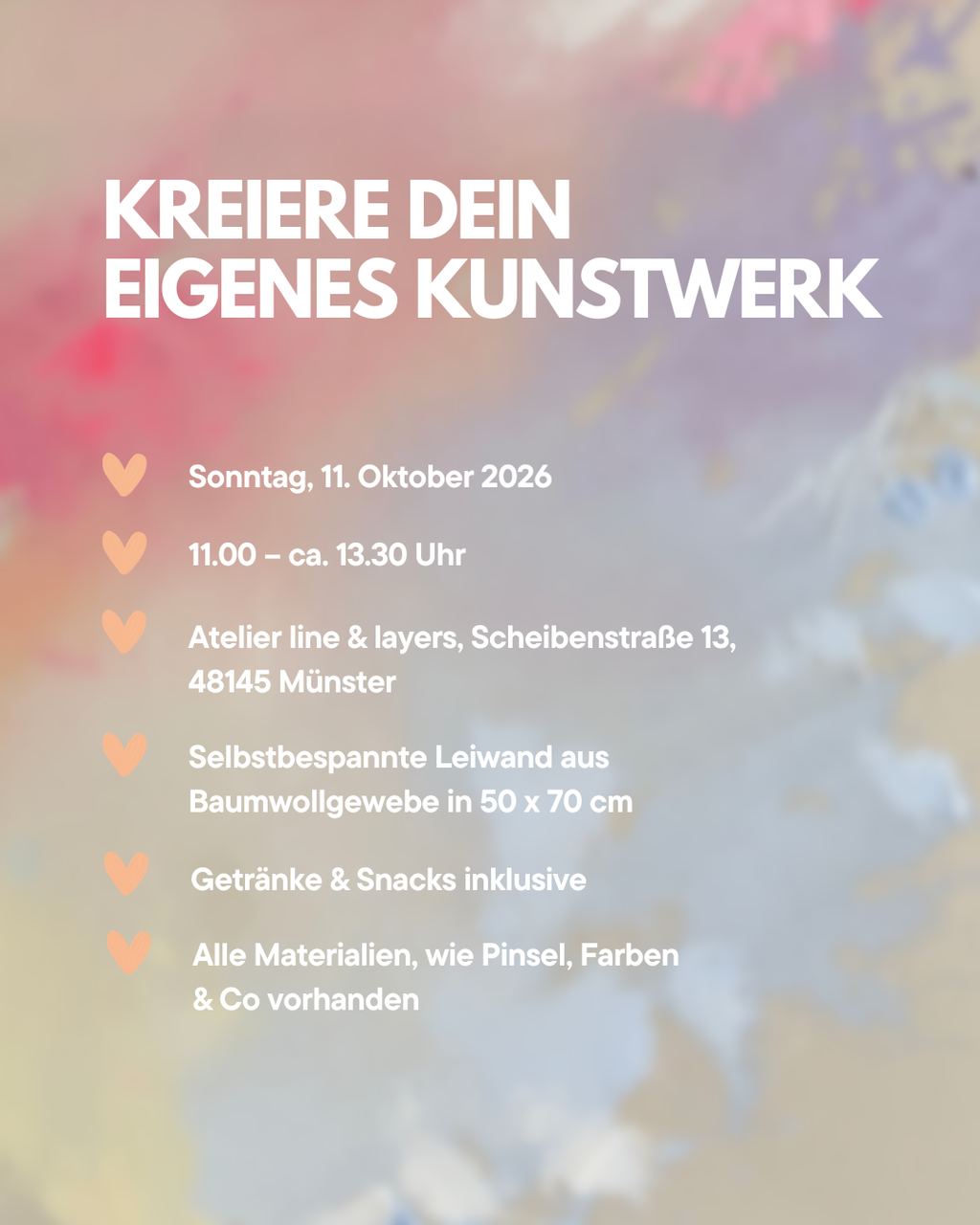 Mal-Workshop XL 11. Oktober 2026