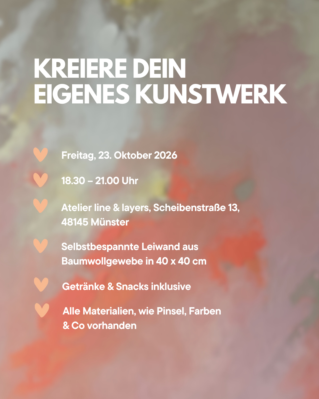 Mal-Workshop 23. Oktober 2026