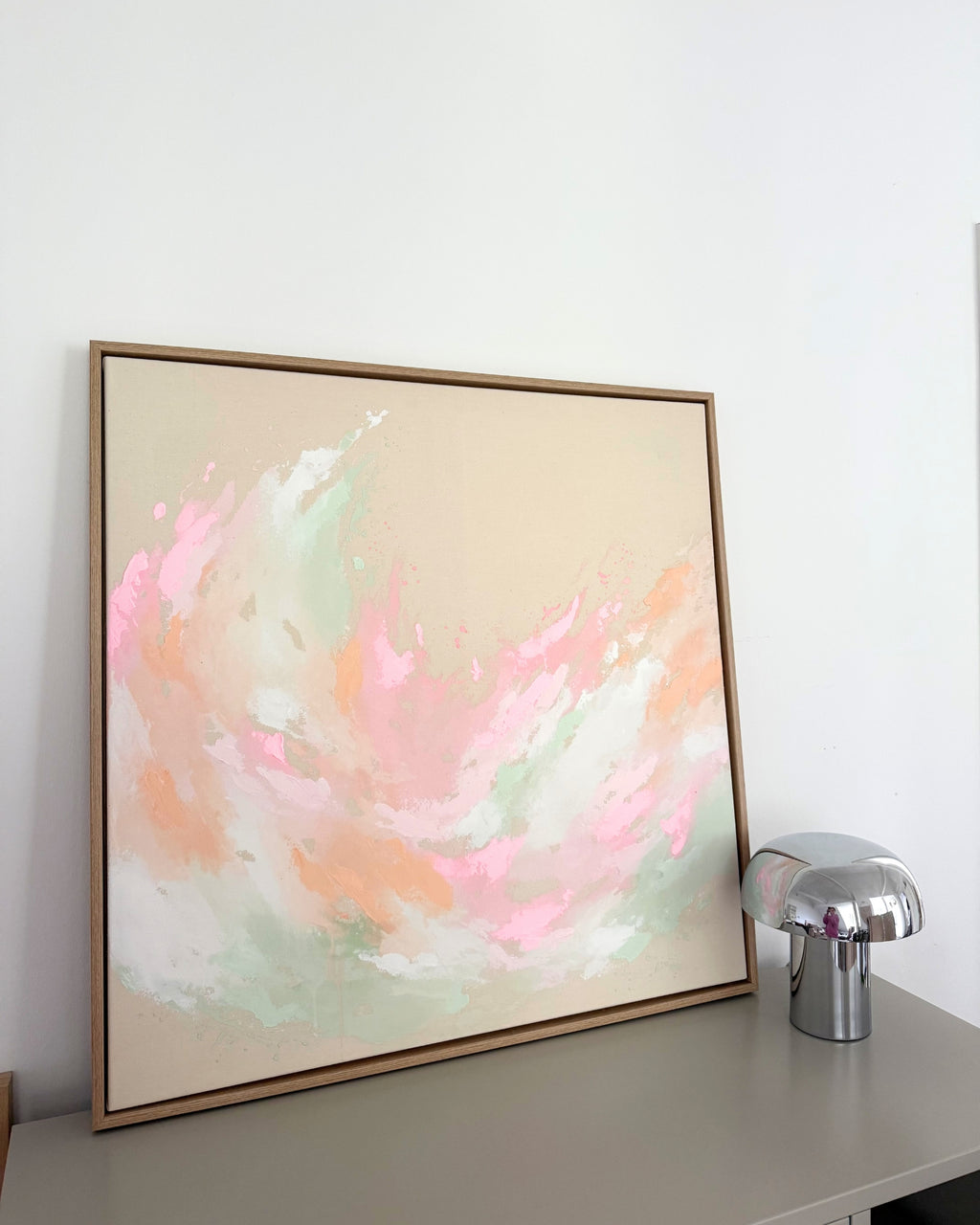 Soft Flower Field 80x80 cm