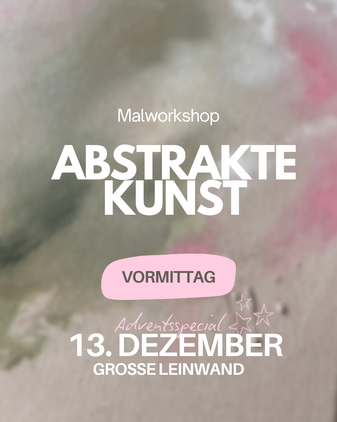Mal-Workshop XL 13. Dezember 2026 VORMITTAGS