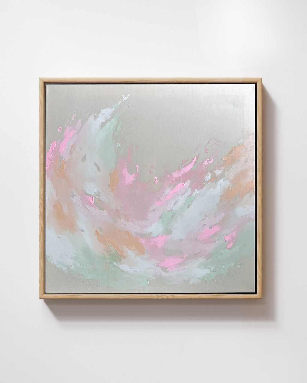 Soft Flower Field 80x80 cm