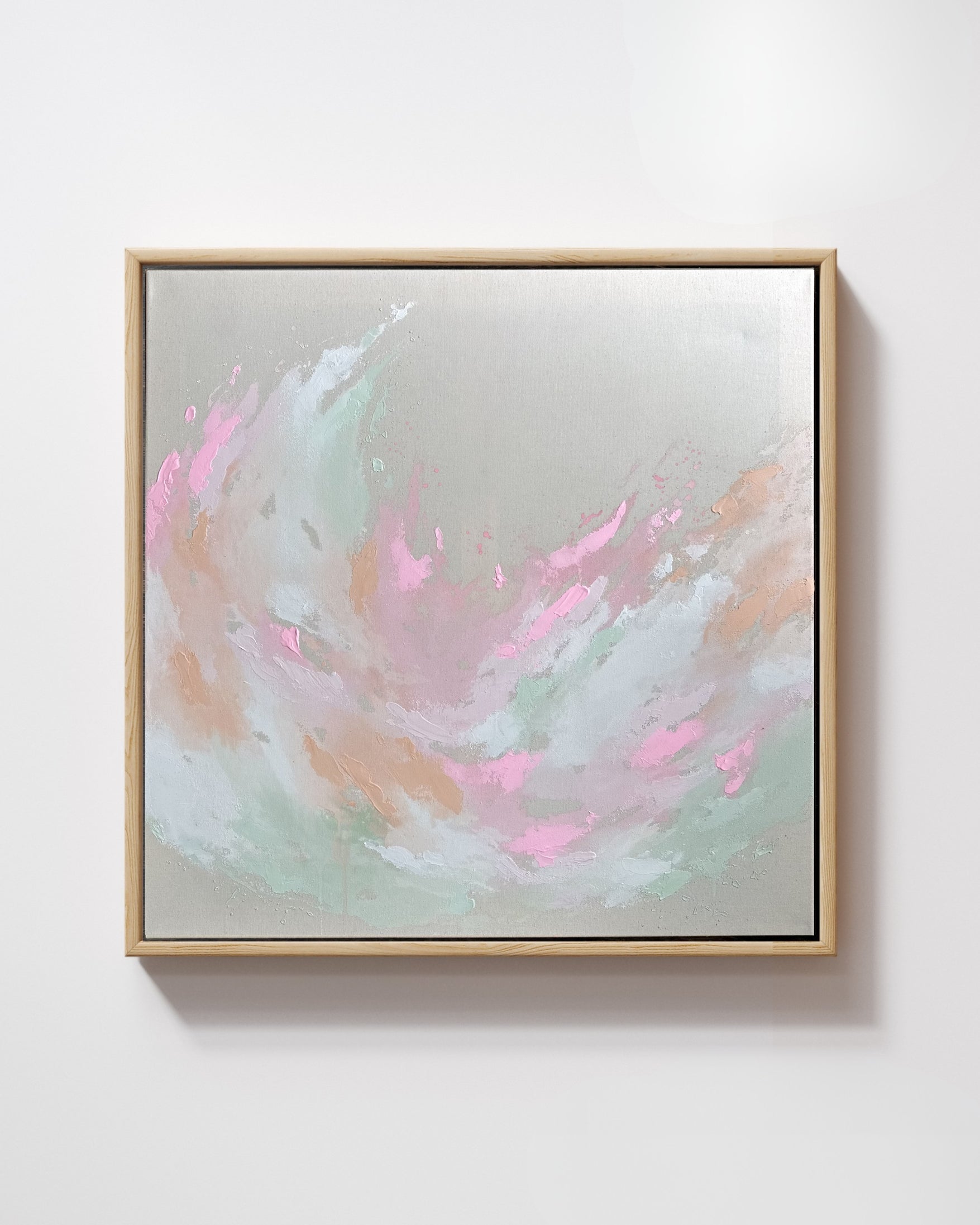 Soft Flower Field 80x80 cm