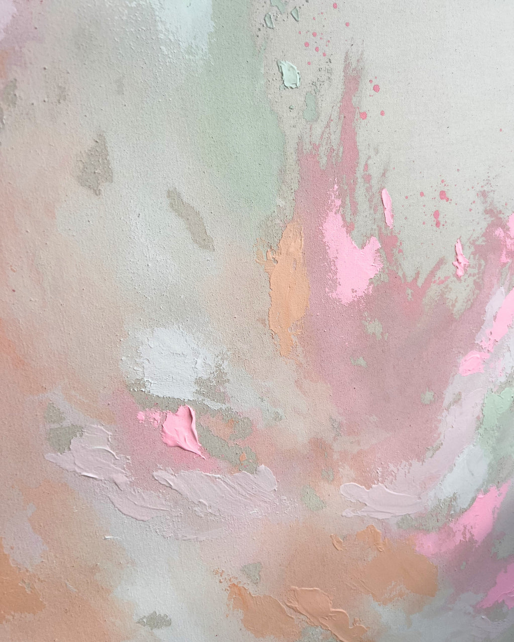 Soft Flower Field 80x80 cm