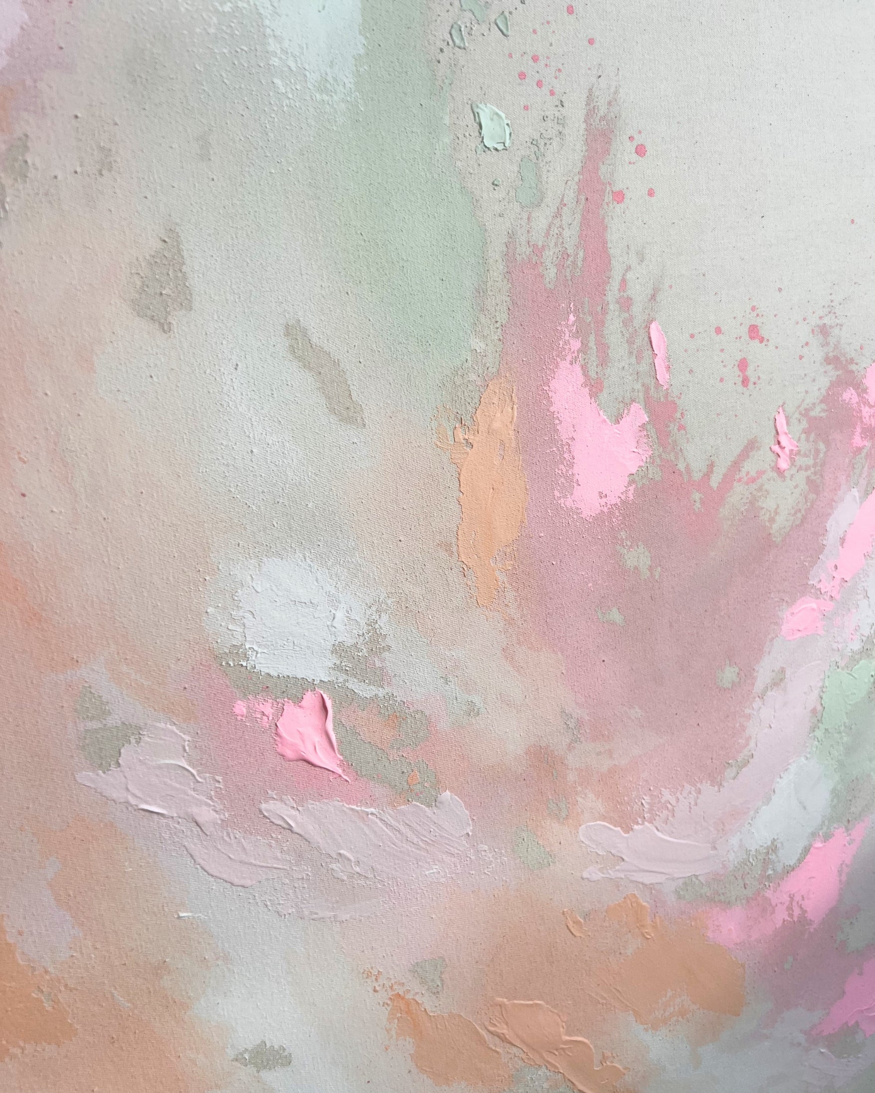 Soft Flower Field 80x80 cm