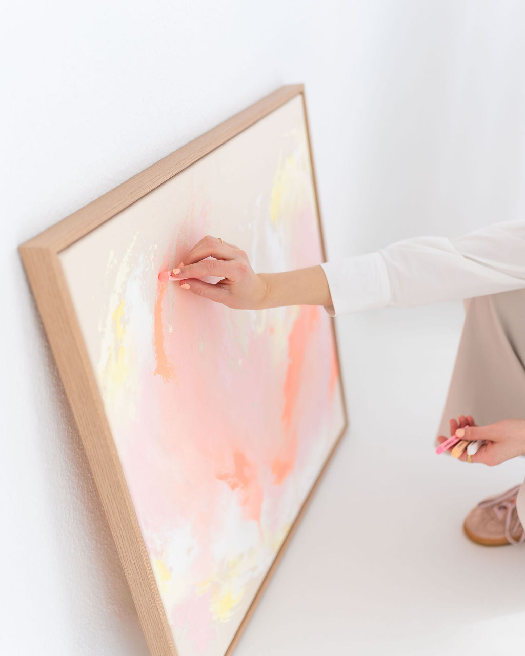 Frühlingsgefühle No. 1 70x70 cm