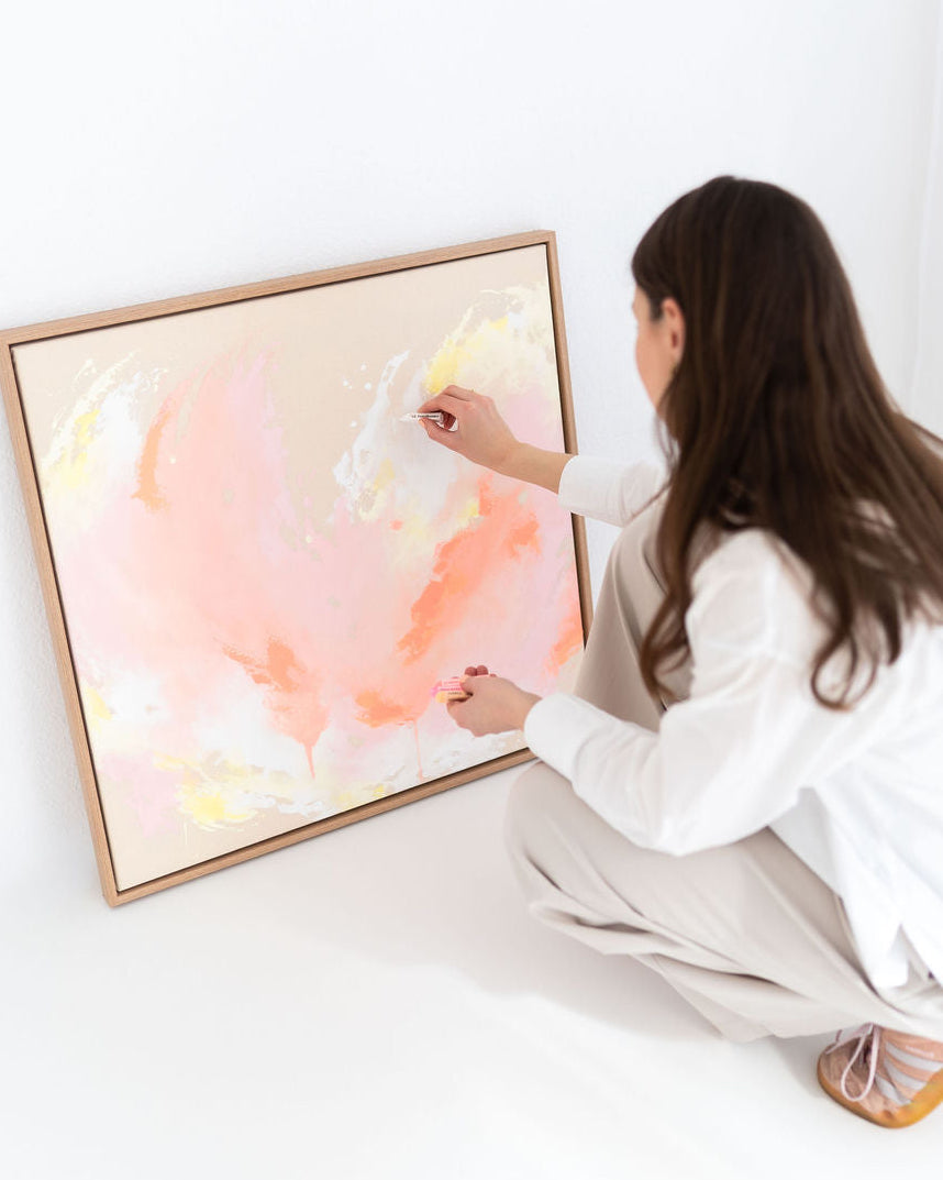 Frühlingsgefühle No. 1 70x70 cm