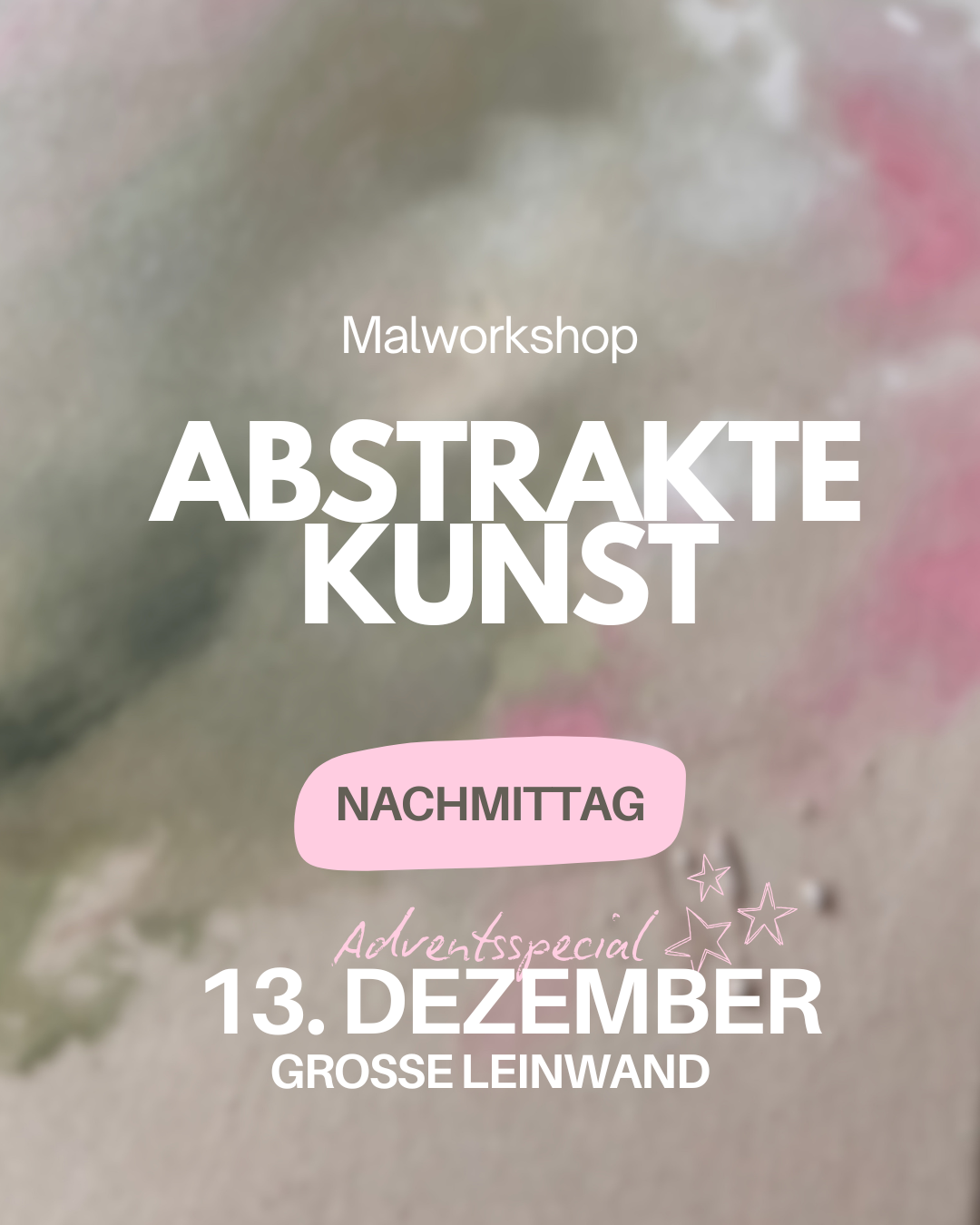 Mal-Workshop XL 13. Dezember 2026 NACHMITTAG